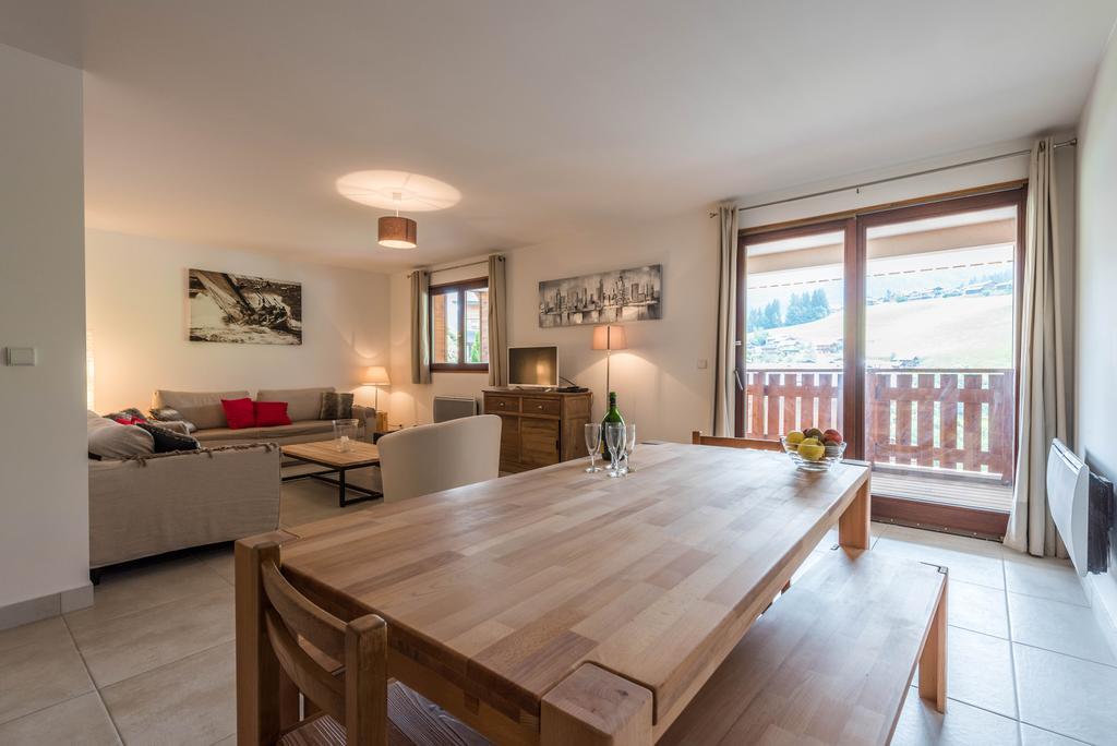 Ferienwohnung Les Terrasses De Perrieres Les Gets Exterior foto
