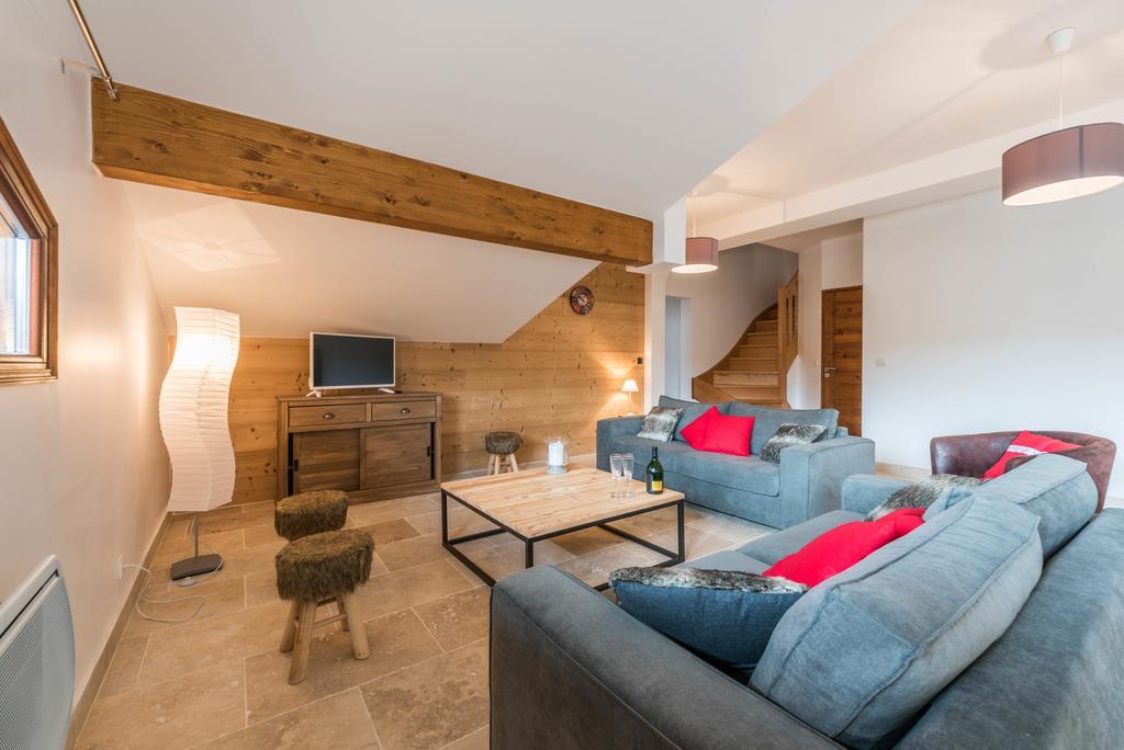 Ferienwohnung Les Terrasses De Perrieres Les Gets Exterior foto