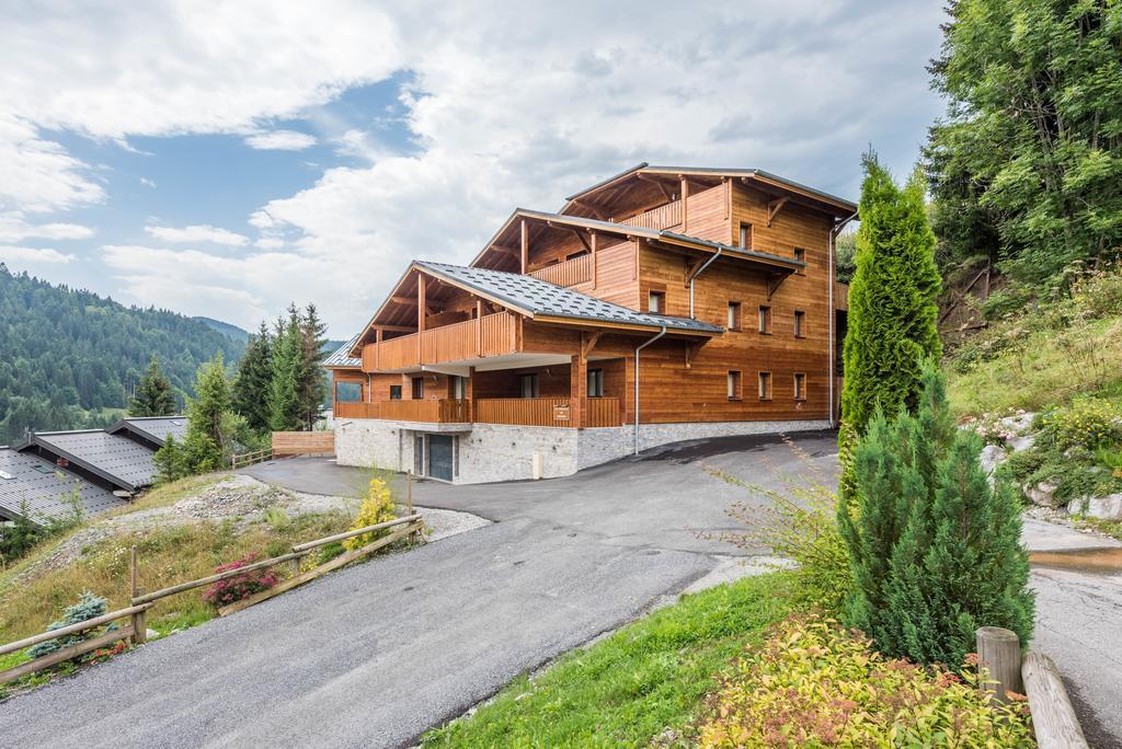 Ferienwohnung Les Terrasses De Perrieres Les Gets Exterior foto