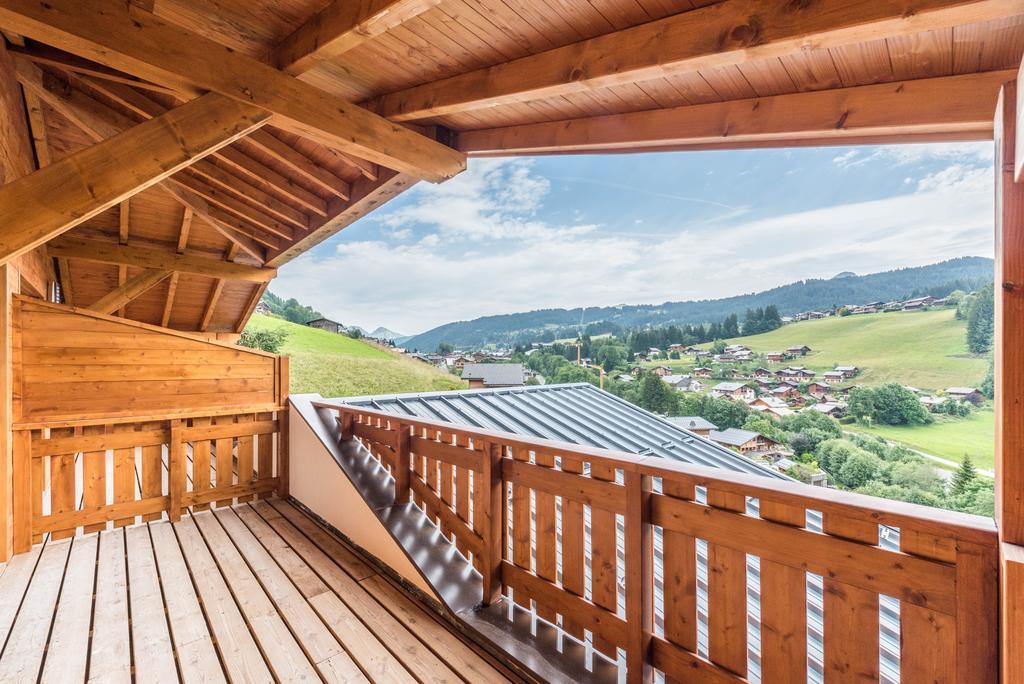 Ferienwohnung Les Terrasses De Perrieres Les Gets Exterior foto