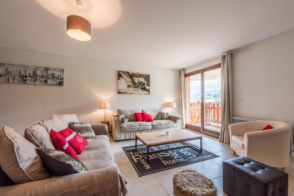 Ferienwohnung Les Terrasses De Perrieres Les Gets Exterior foto